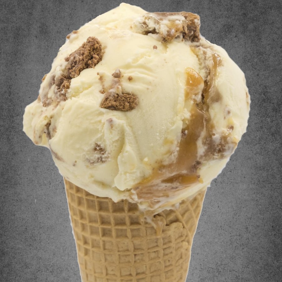 Bailey's Choc Tam Crunch ice cream cone